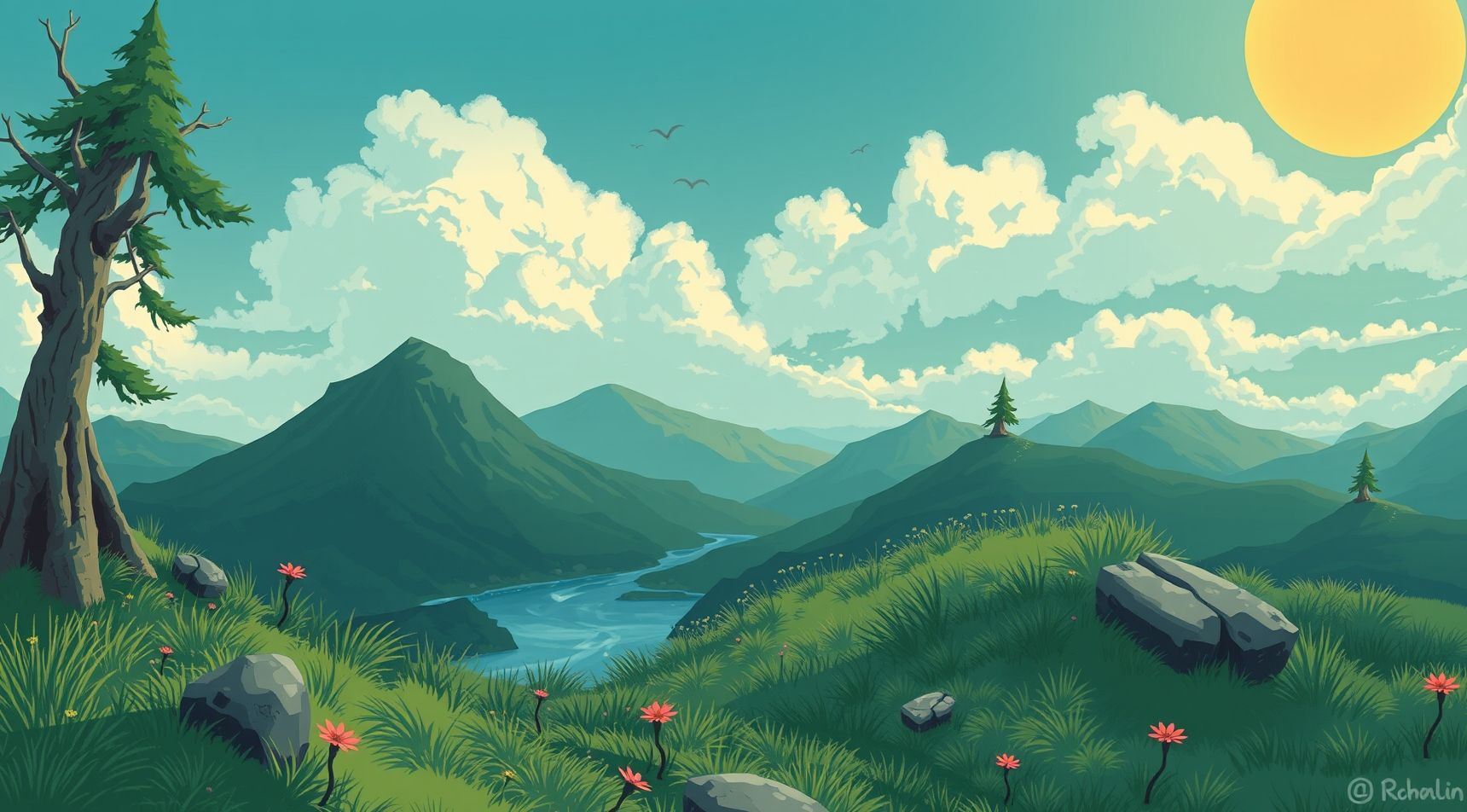 Everything's moving on.